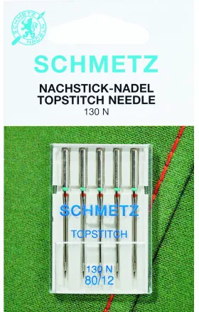 Schmetz Symaskinenåle Topstich 130N Str. 90 - 5 stk