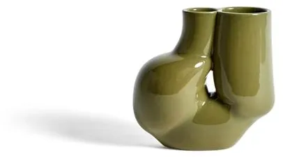 HAY W&S Chubby Vase Oliven Grøn